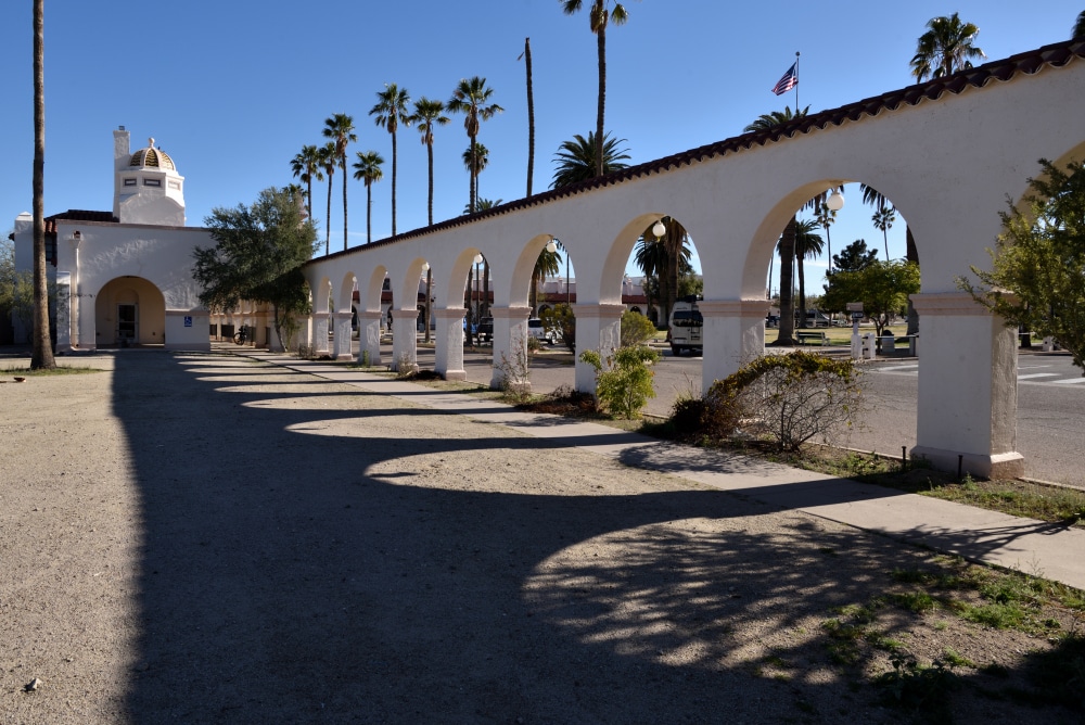 A travel view of Ajo, Arizona