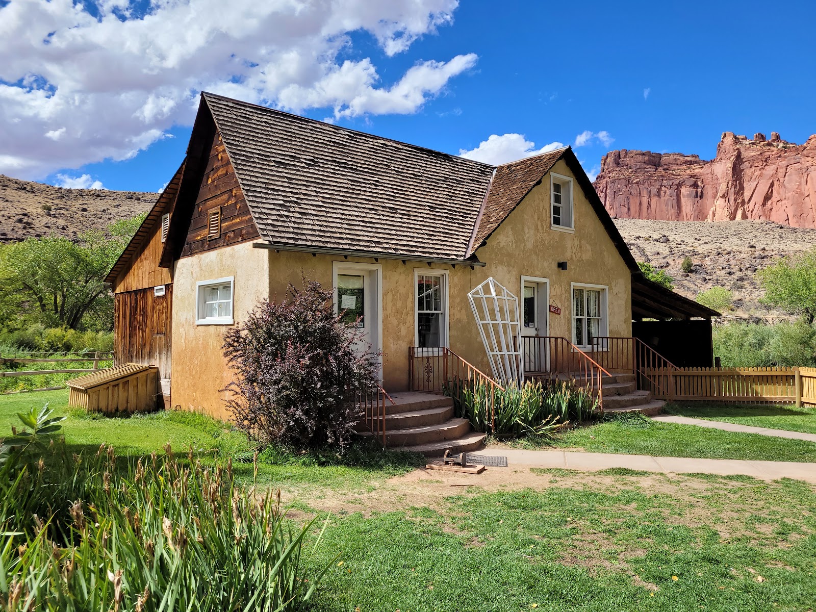 Fruita Orchards near Capitol Reef National Park, Utah, USA