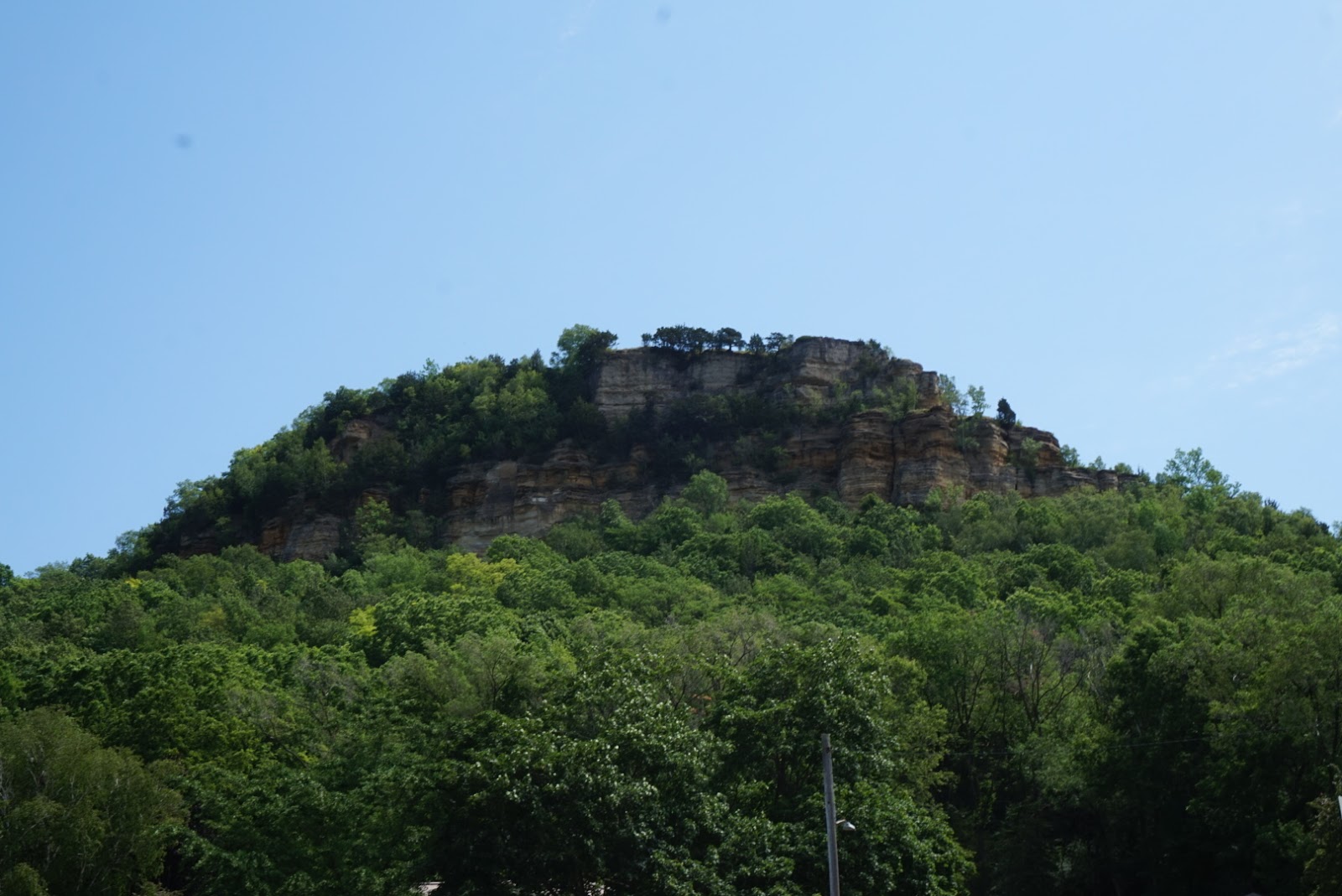 Grandad Bluff near La Crosse, Wisconsin