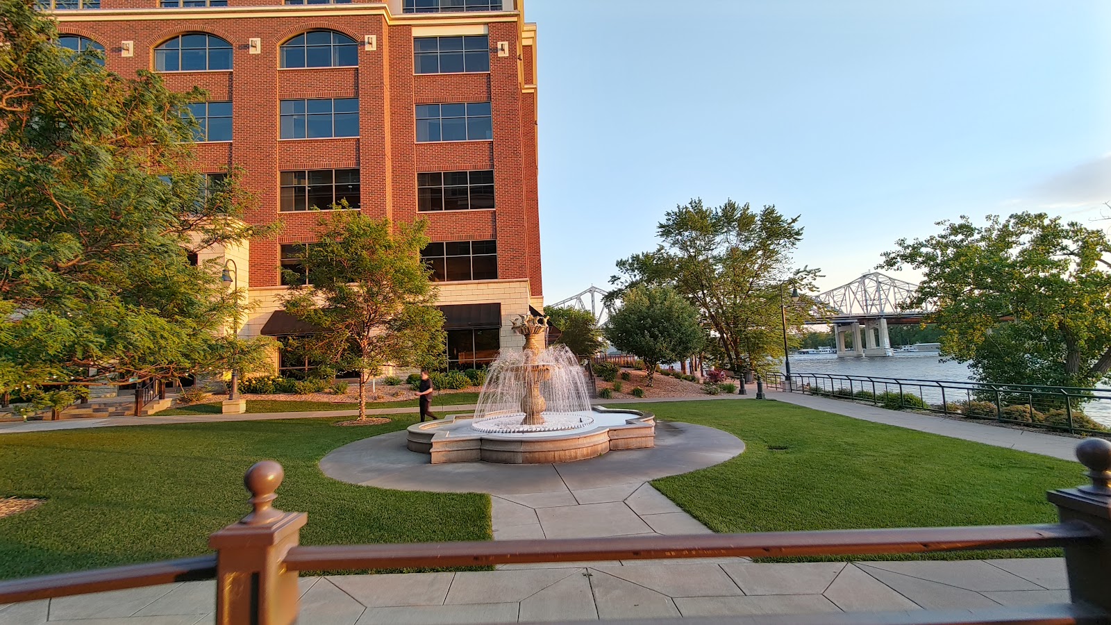 A travel view of La Crosse, Wisconsin