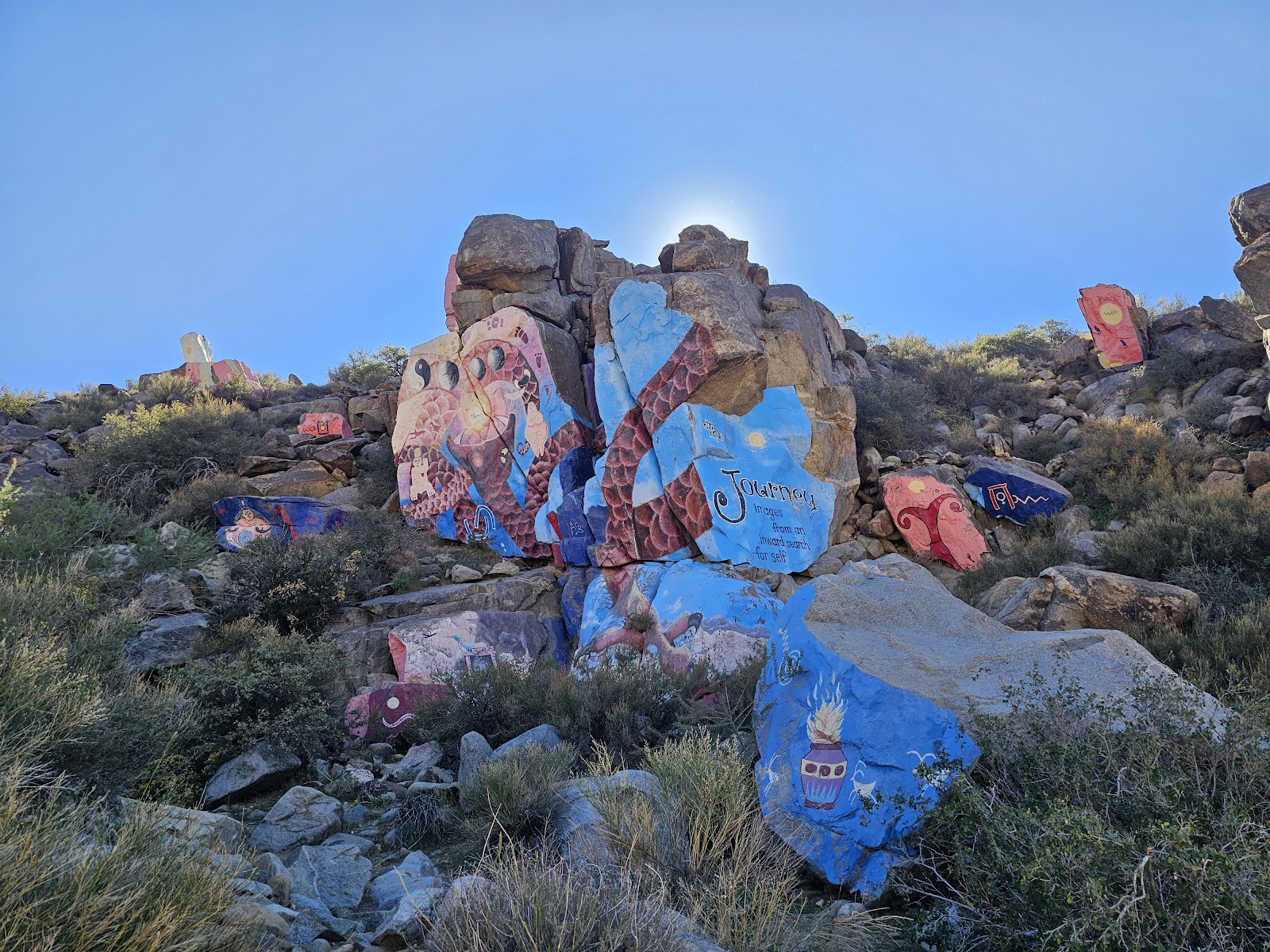 Chloride Murals near Chloride, Nevada