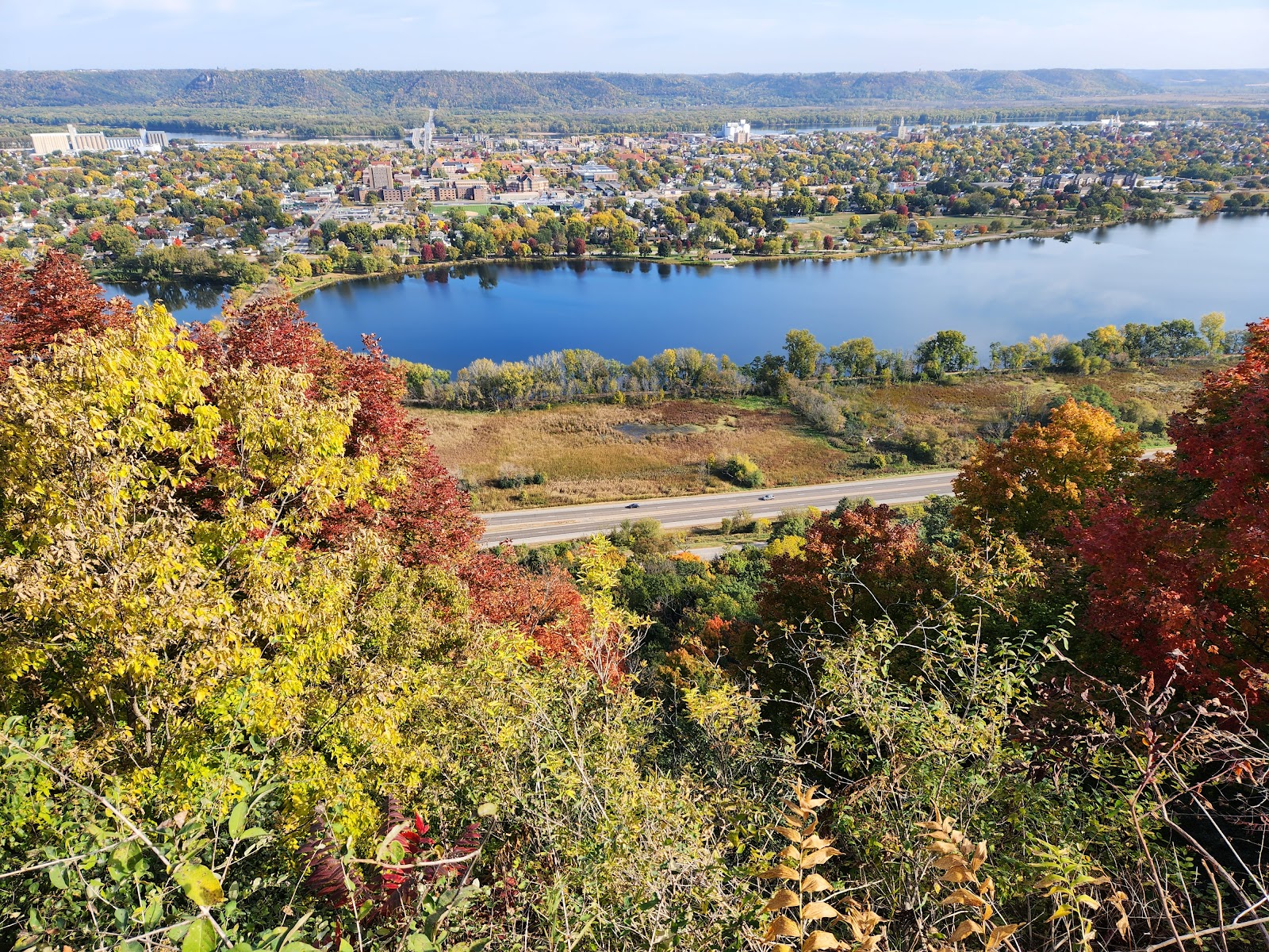 Mississippi River Bluffs near Winona, Minnesota