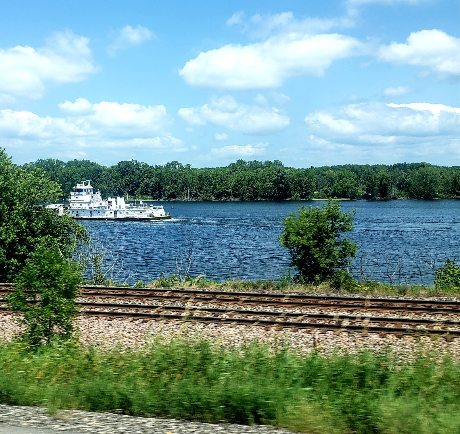 A travel view of Winona, Minnesota