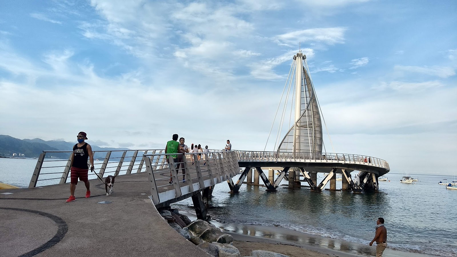 Puerto Vallarta Malecón near Mexican Riviera Cruise from Los Angeles