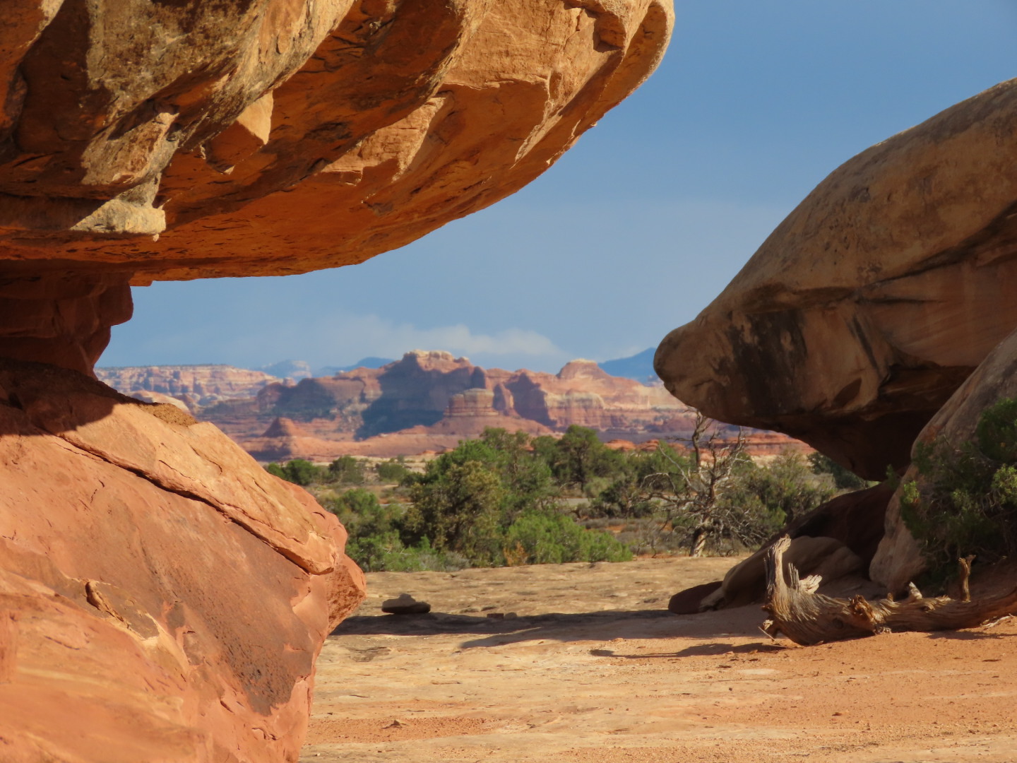 A comfortable pace in Canyonlands National Park (Needles District), Utah