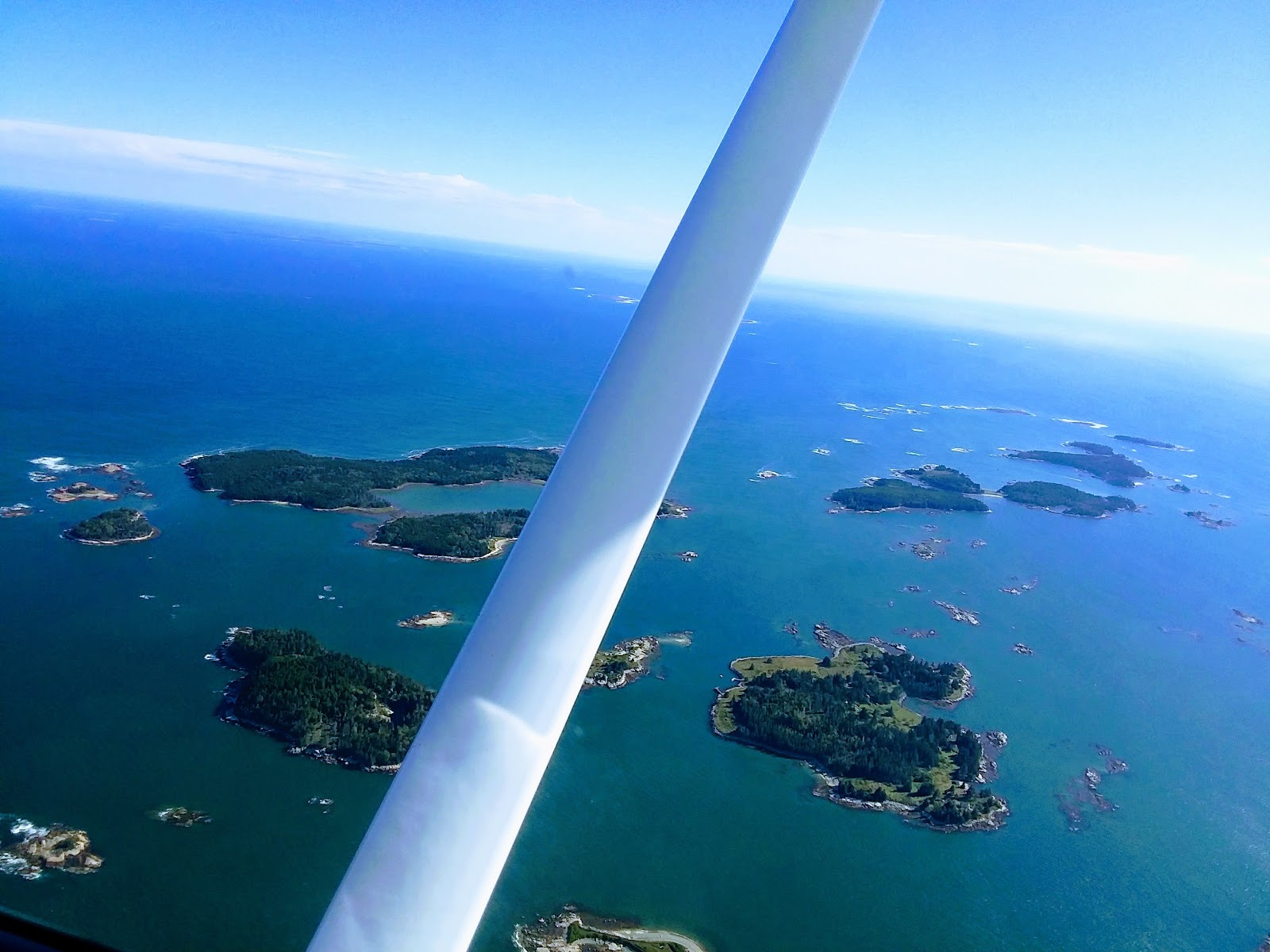 Getting there in Rockland, Maine