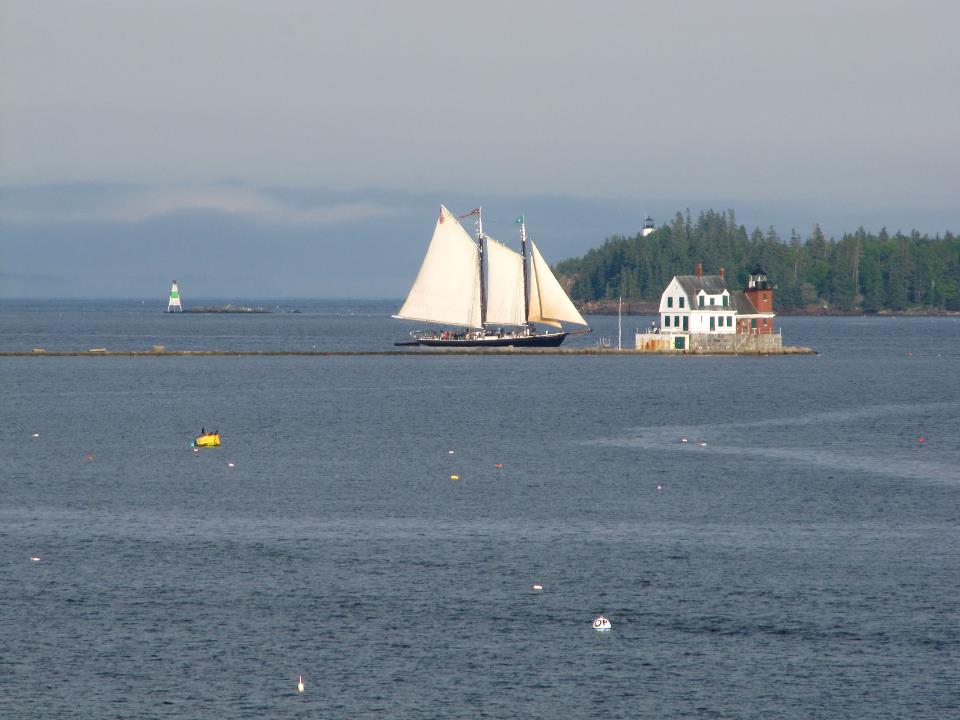 Rockland Breakwater Lighthouse near Rockland, Maine