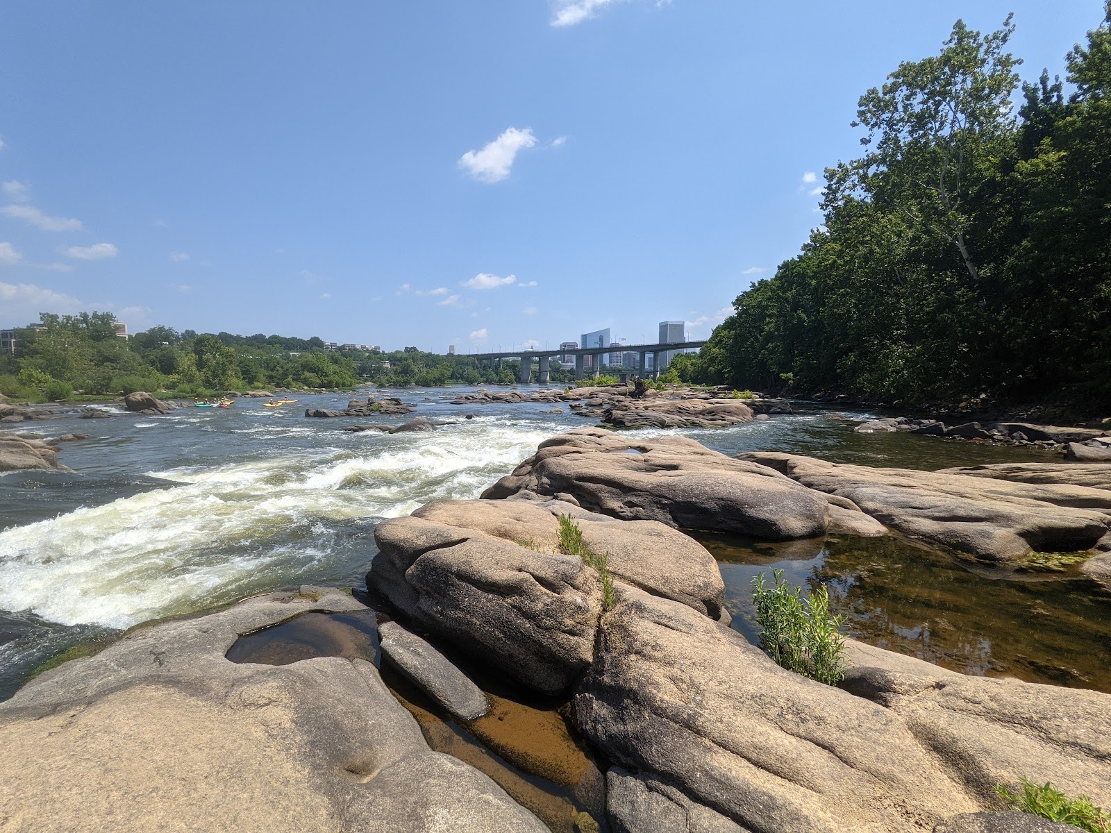 James River Park System near Richmond, Virginia, USA