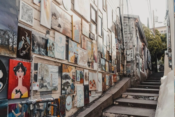 Bisbee Arizona art murals