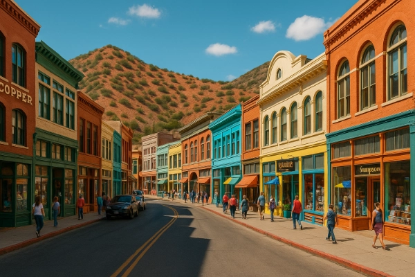 Old Bisbee Arizona main street