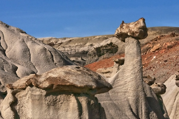 Natural Arch in Bisti Wilderness