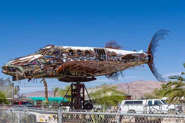 Bombay Beach Biennale Art Installation