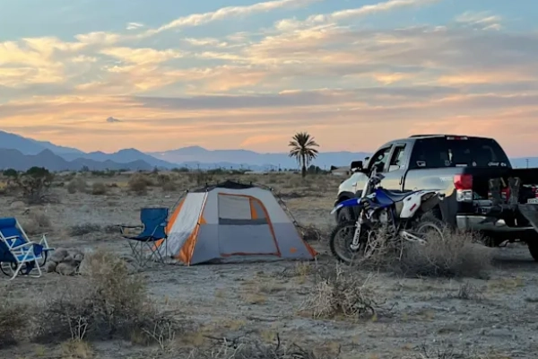 Camping at Salton Sea State Recreation Area