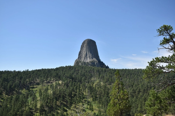 Joyner Ridge Trail view of Devils Tower