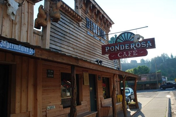 Food at Ponderosa Café Hulett
