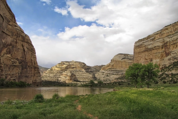 Echo Park in Dinosaur National Monument