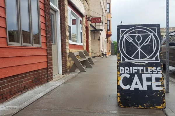 Food at Driftless Café