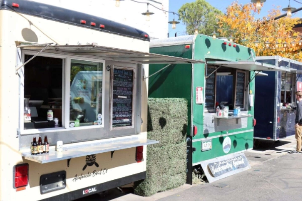 11th Street Station food truck court Durango