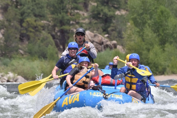 Rafting on the Animas River in Durango