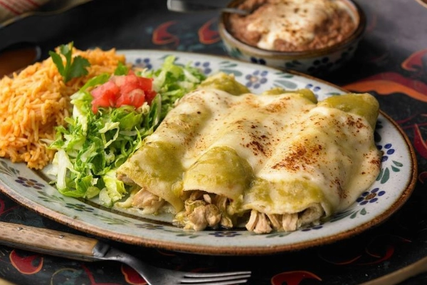 Enchiladas at Kiki’s Mexican Restaurant