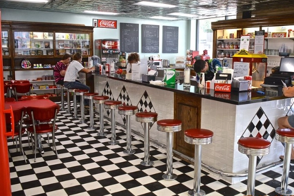 Economy Drug Soda Fountain in Ely
