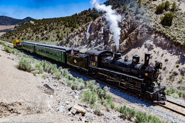 Nevada Northern Railway Museum steam train