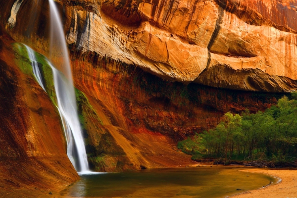Lower Calf Creek Falls near Escalante