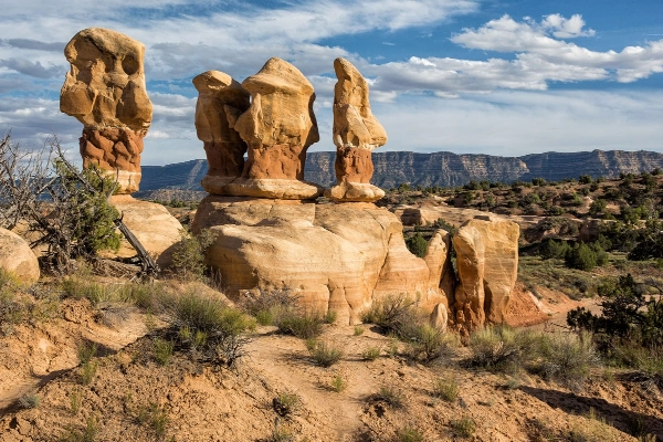 Devil's Garden rock formations in Escalante