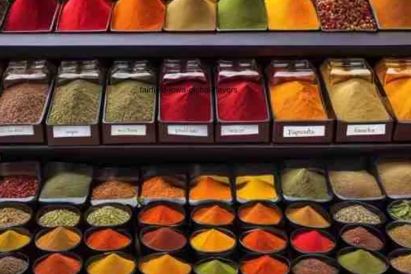 International cuisine in Fairfield, Iowa