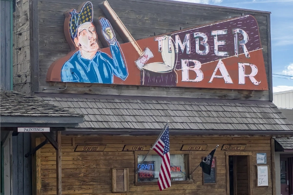 Big Timber Family Restaurant in Fossil
