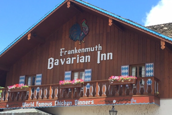 Schnitzel at Bavarian Inn Restaurant