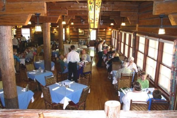 Dining at Lake McDonald Lodge