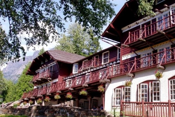 Lake McDonald Lodge Glacier National Park