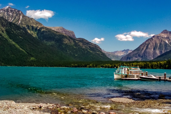 Lake McDonald in Glacier National Park