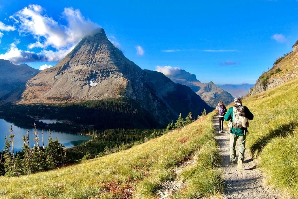 Hidden Lake Overlook from Logan Pass