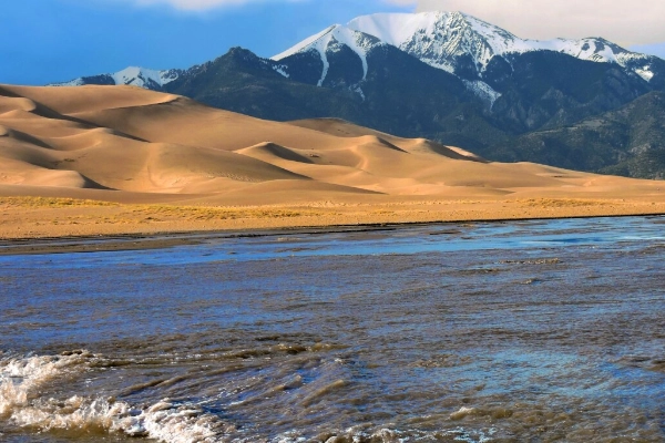 Medano Creek at Great Sand Dunes