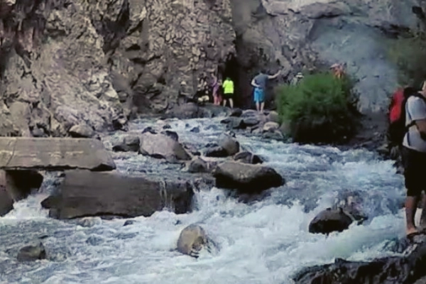 Zapata Falls near Great Sand Dunes