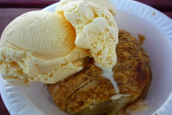 Apple Dumplings at Inn & Spa at Cedar Falls