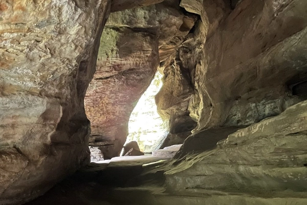 Rock House cave in Hocking Hills State Park