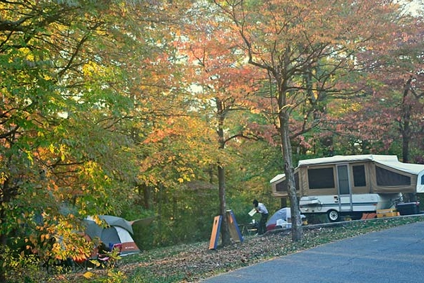 Camping at Hocking Hills State Park
