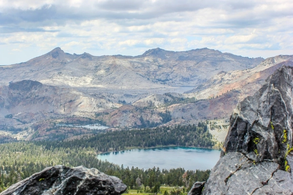 Hiking in Desolation Wilderness near Lake Tahoe