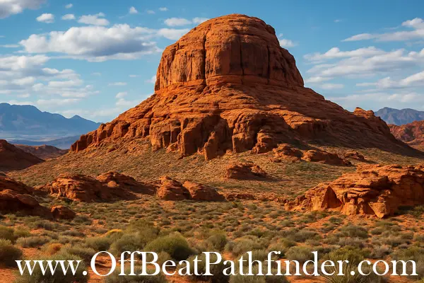 Landscape of Gold Butte National Monument