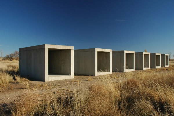 Chinati Foundation art installation