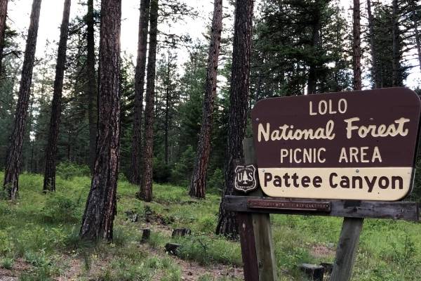 Camping near Missoula