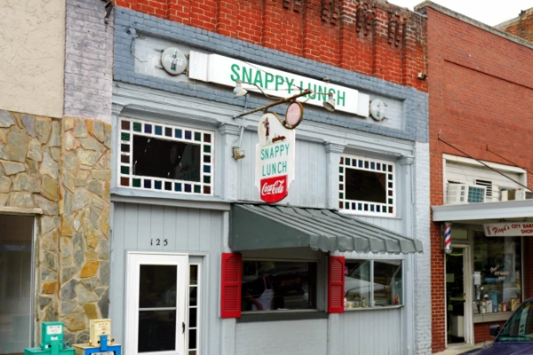 Pork Chop Sandwich at Snappy Lunch