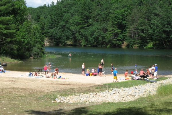 Camping at Stewart Lake Park