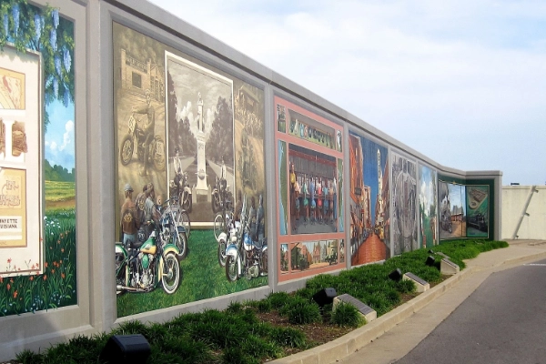 Paducah Riverwalk and Floodwall Murals