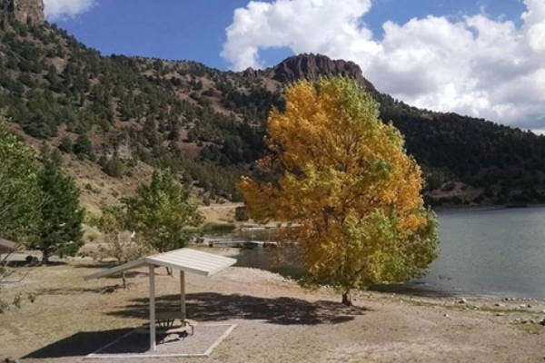 Camping at Spring Valley State Park near Pioche