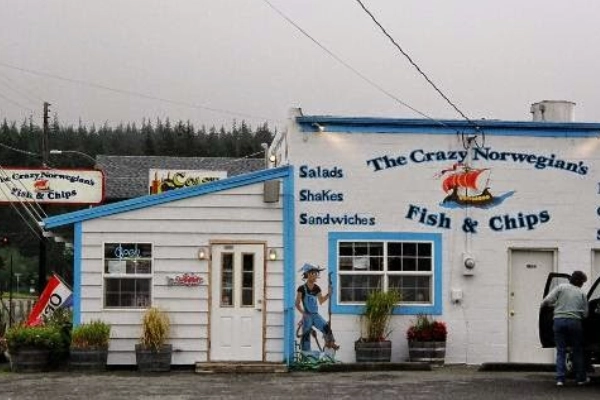 The Crazy Norwegian's Fish & Chips, Port Orford