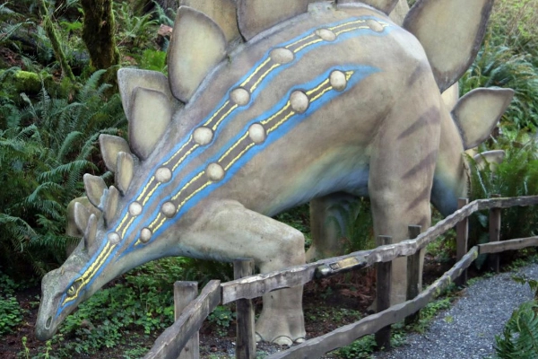 Prehistoric Gardens near Port Orford